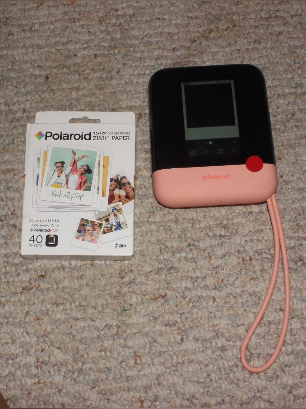 Polaroid POP hybrid digital/film camera